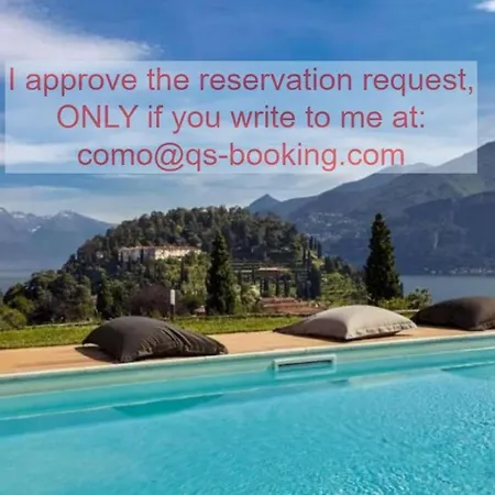 Esclusiva Con 5 E Piscina Sulle Sponde Del Lago Di Como *